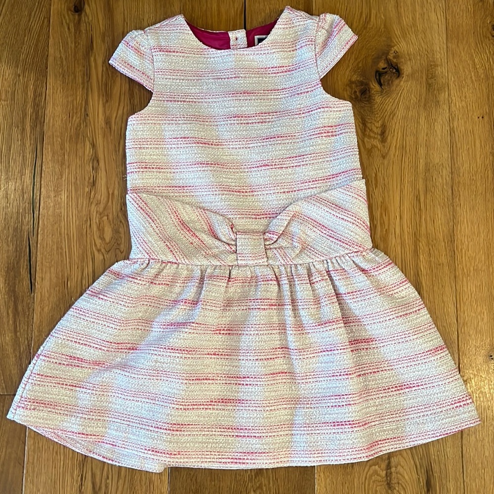 Janie and Jack drop waist pink dress